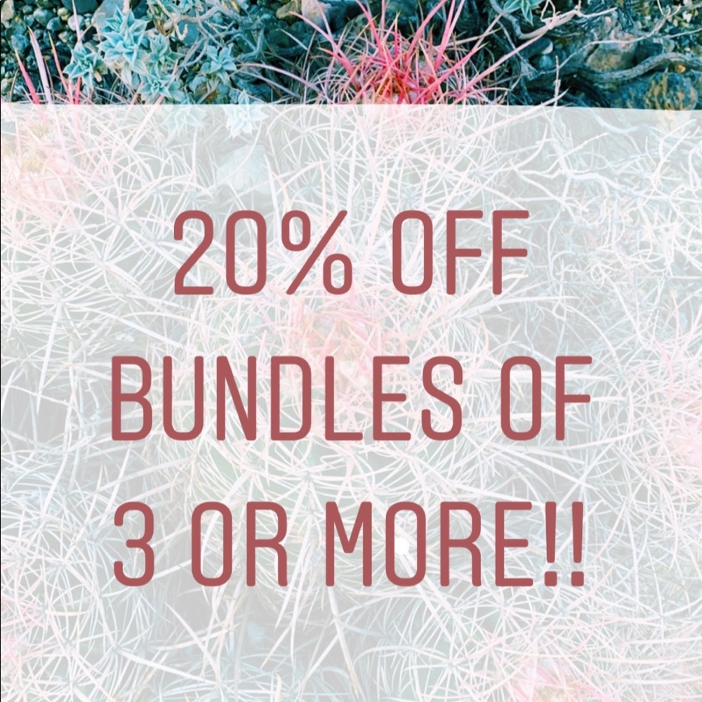 30% off 3+ bundles!!